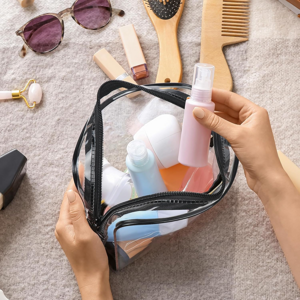 Transparent Carry-On Toiletries Bag