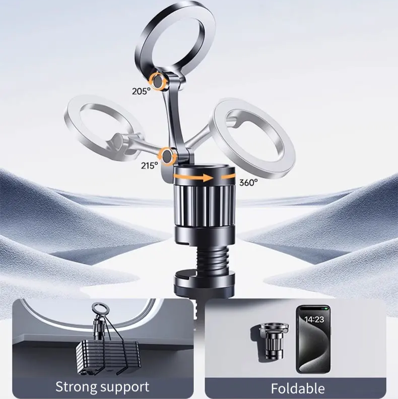 Magnetic Airplane Phone Holder