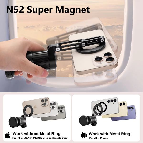Magnetic Airplane Phone Holder